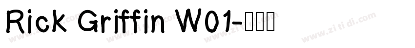 Rick Griffin W01字体转换